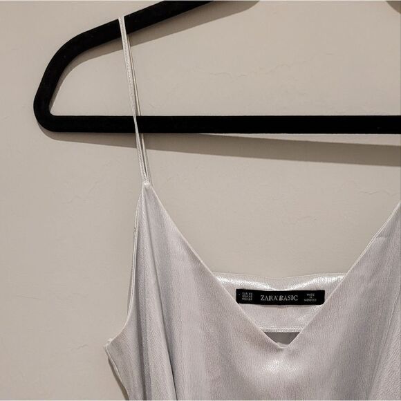 Zara Metallic slip dress size XS - Picture 13 of 16